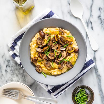 Roasted Button Mushrooms Slices