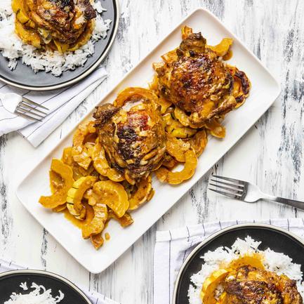 Chicken and Delicata Squash June Pan Curry
