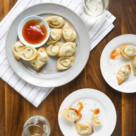 Air-Fried Crab Rangoon