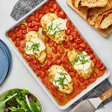 June Pan Caprese Chicken