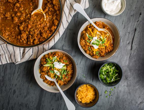 Slow-Cooked Chili