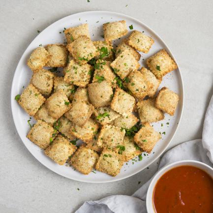 Air-Fried Ravioli