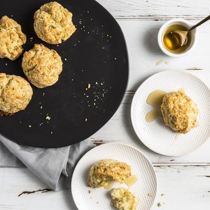 Black Pepper Drop Biscuits