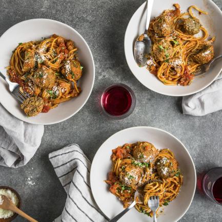 Spaghetti and Meatballs