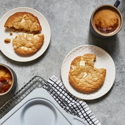 Giant White Chocolate Macadamia Nut Cookies