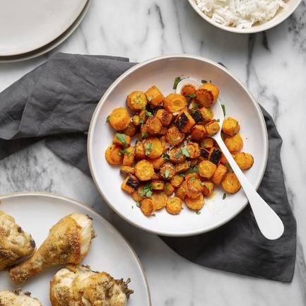 Roasted Carrot Chunks