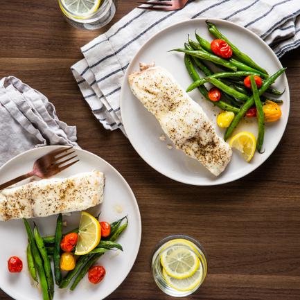 Roasted Halibut
