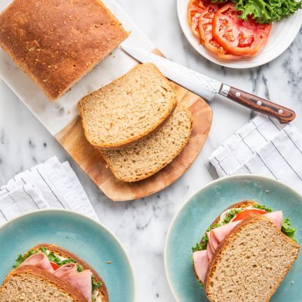Whole Grain Sandwich Bread