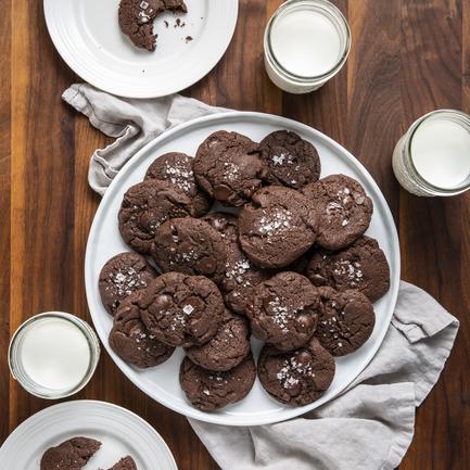 Double Chocolate Peanut Butter Cookies